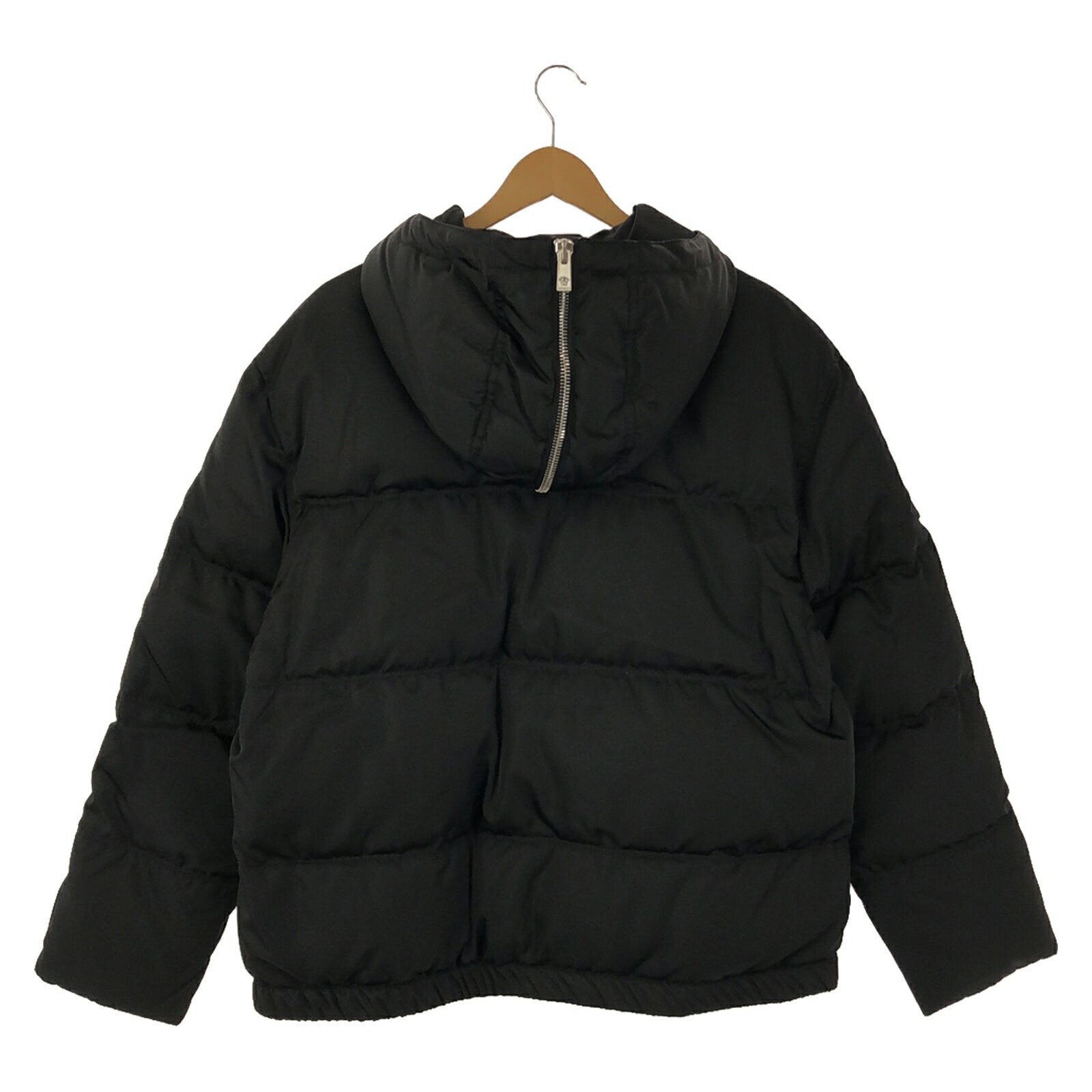 Versace Nylon Down Jacket Black