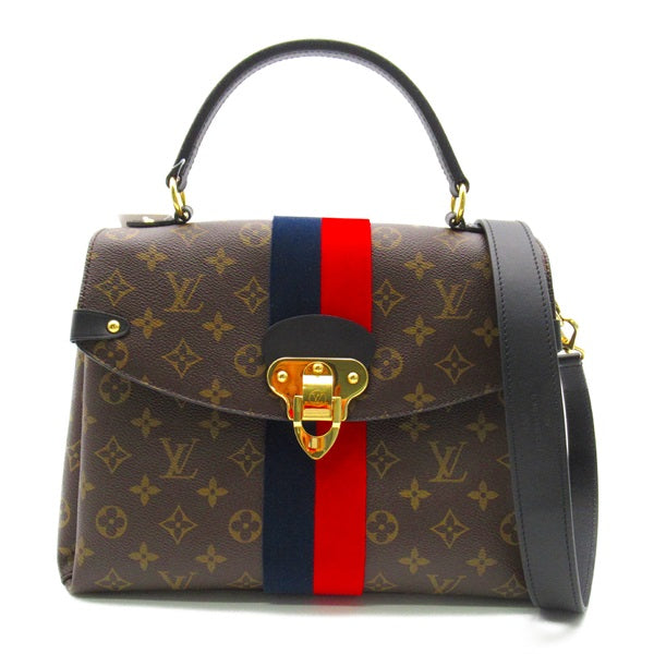 Louis Vuitton Georges MM Canvas Handbag M43778 in Excellent condition