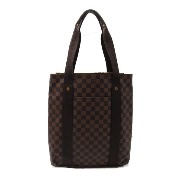 Louis Vuitton Damier Ebene Cabas Beaubourg Canvas Tote Bag N52006 in Great Condition