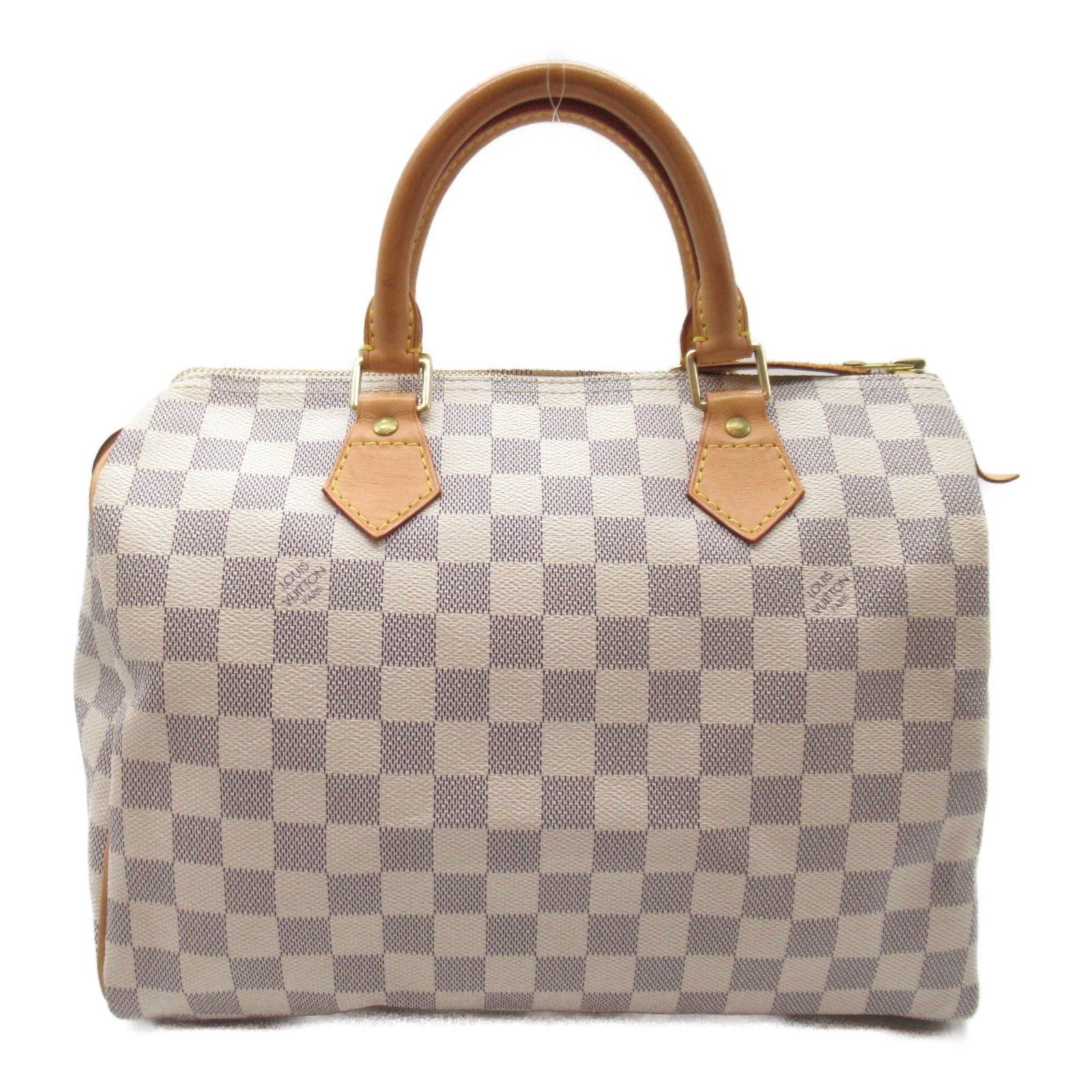 Louis Vuitton Damier Azur Speedy 30 Canvas Handbag N41533 in Very Good Condition