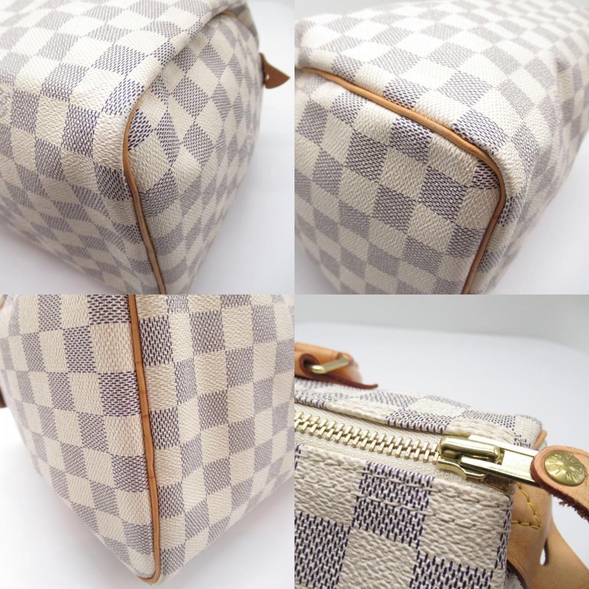 Louis Vuitton Speedy 30 Handbag Damier Azur