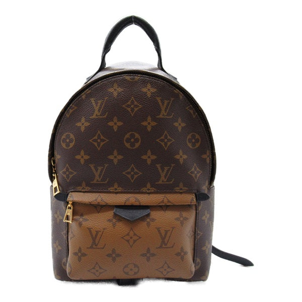 Louis Vuitton Monogram Palm Springs PM Canvas Backpack M44870 in Very Good Condition