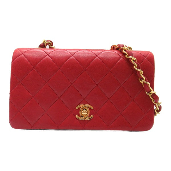 Quilted Leather Full Flap Bag