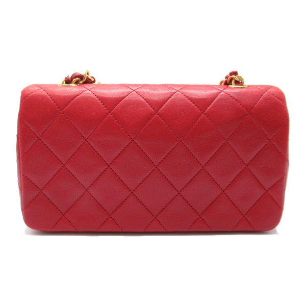 Quilted Leather Full Flap Bag