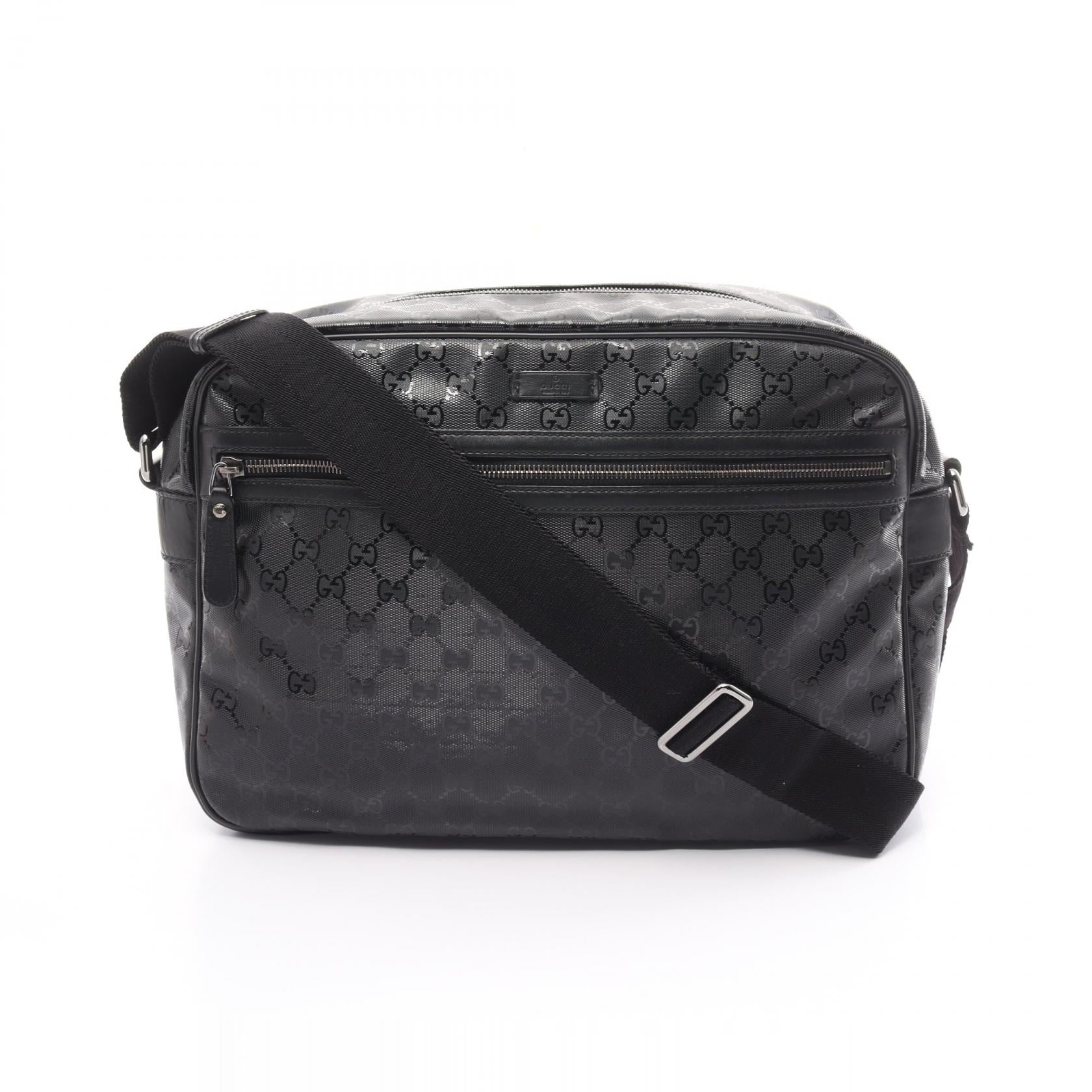 Gucci GG Imprime Shoulder Bag PVC Leather