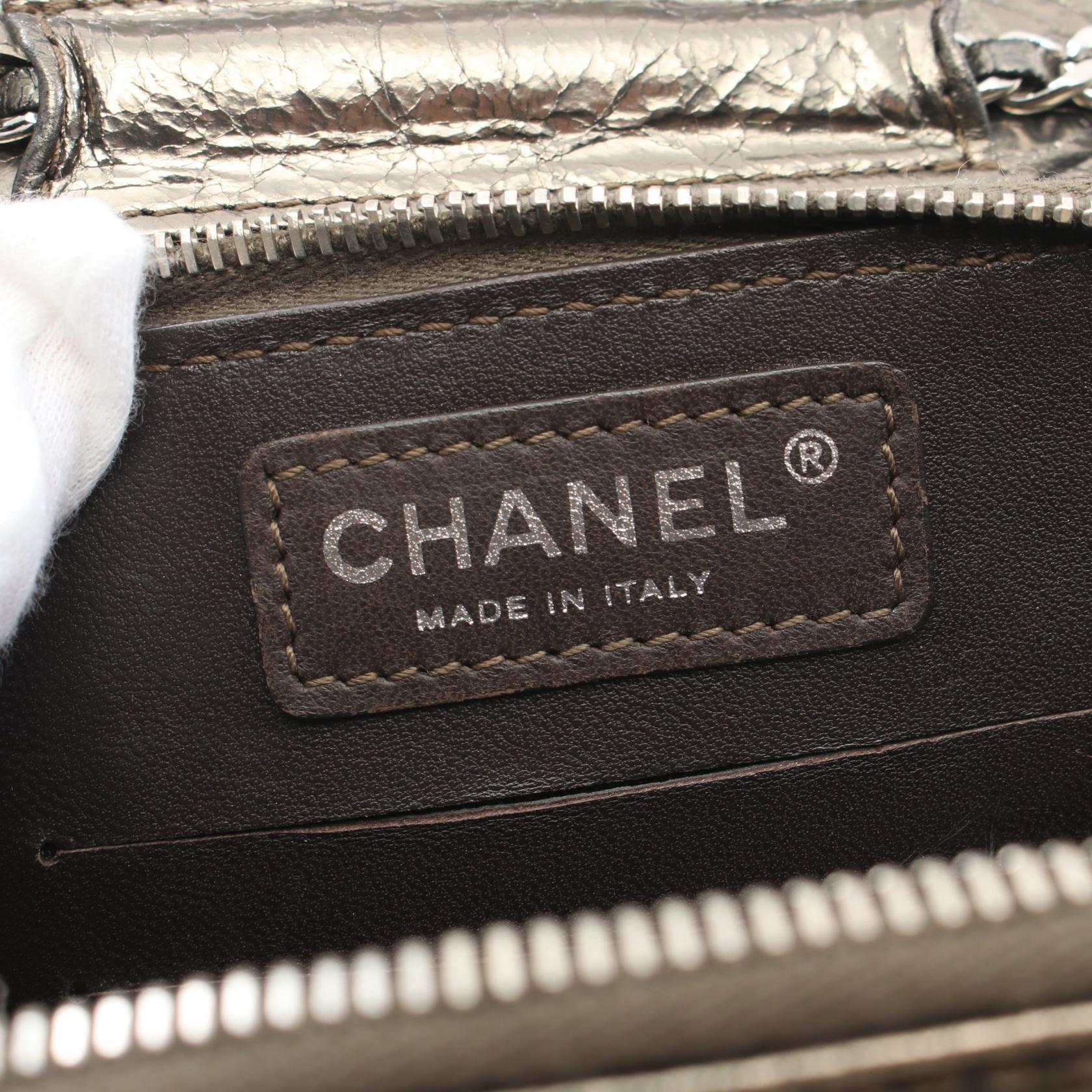 Chanel Aged Calfskin Matelasse Shoulder Bag