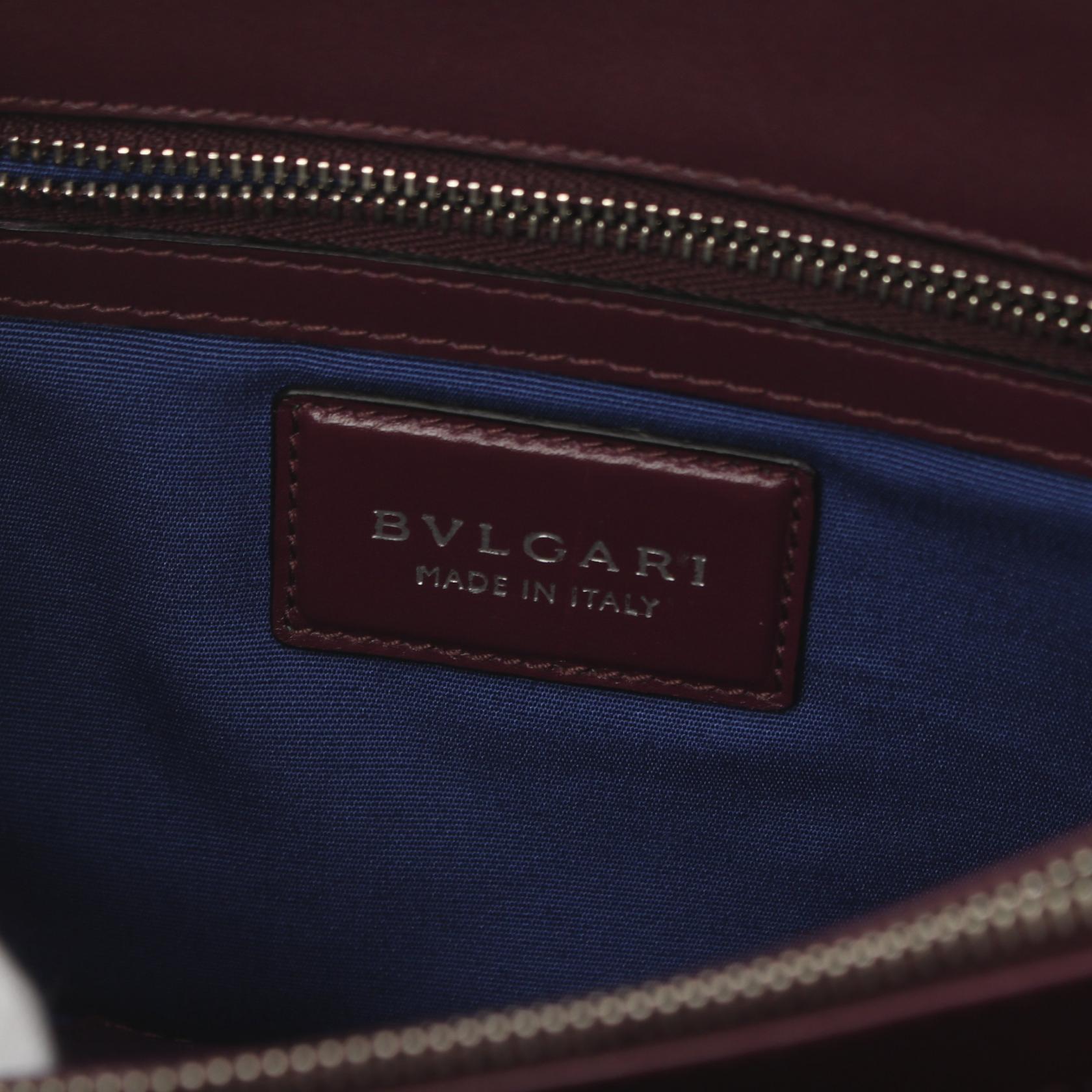 Bvlgari Serpenti Forever Leather Shoulder Bag