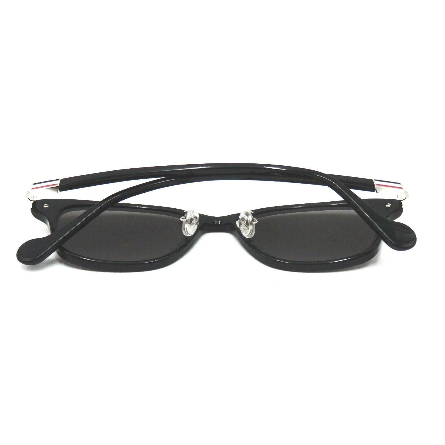 Moncler Plastic Sunglasses Black Gray Lens