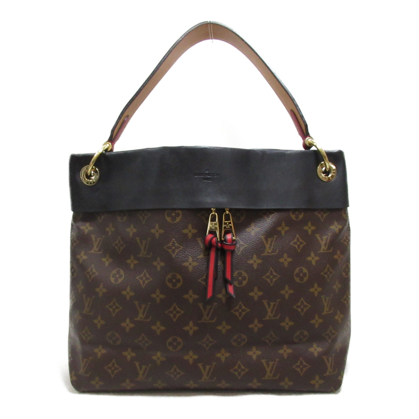 Louis Vuitton Monogram Calf PVC Coated Canvas Hobo Bag M43154