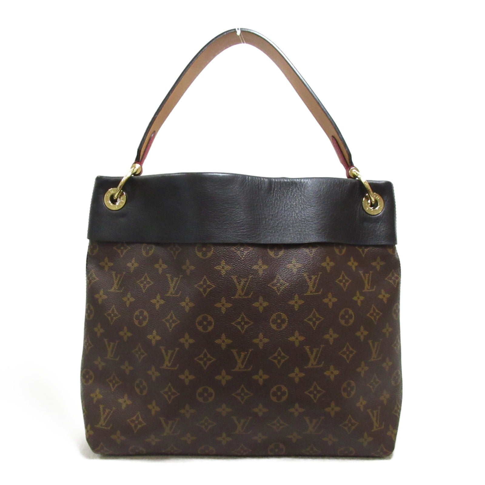 Louis Vuitton Monogram Calf PVC Coated Canvas Hobo Bag M43154