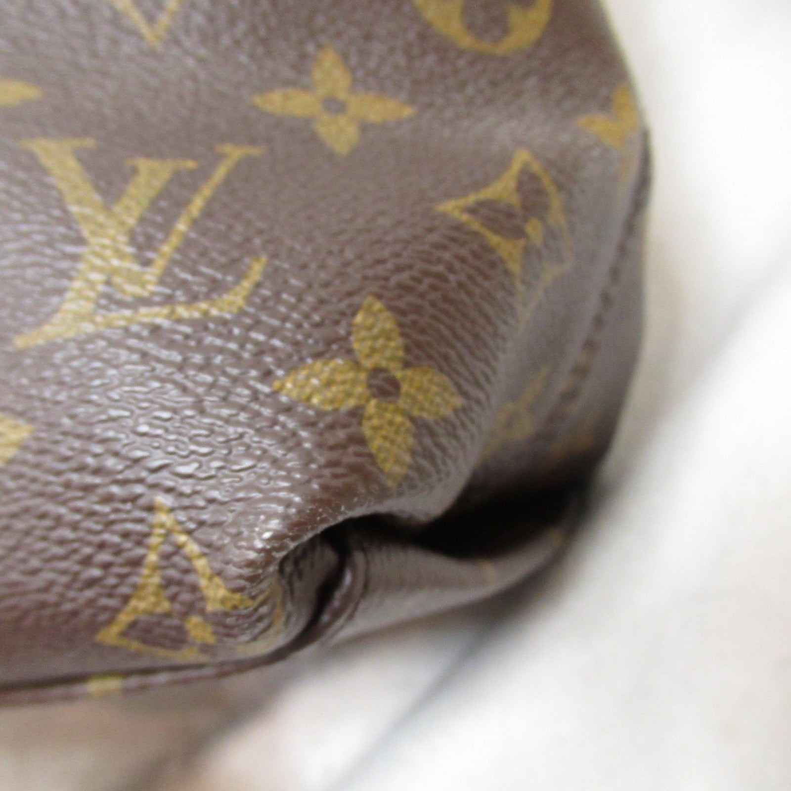 Louis Vuitton Monogram Calf PVC Coated Canvas Hobo Bag M43154