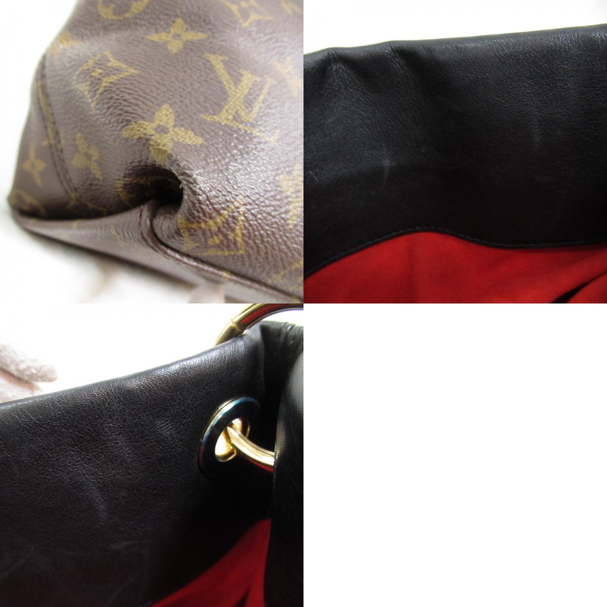 Louis Vuitton Monogram Calf PVC Coated Canvas Hobo Bag M43154