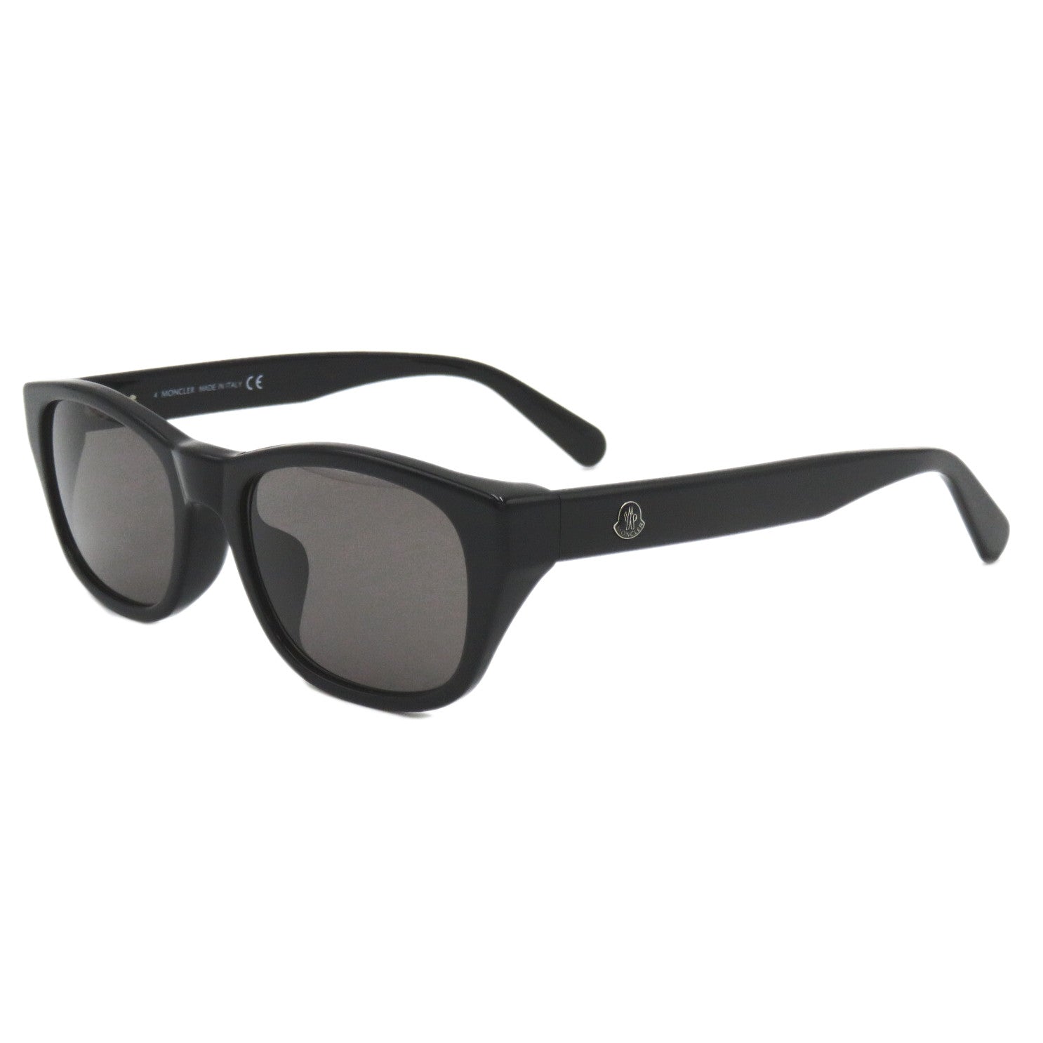 Moncler Plastic Sunglasses Black Gray Lens