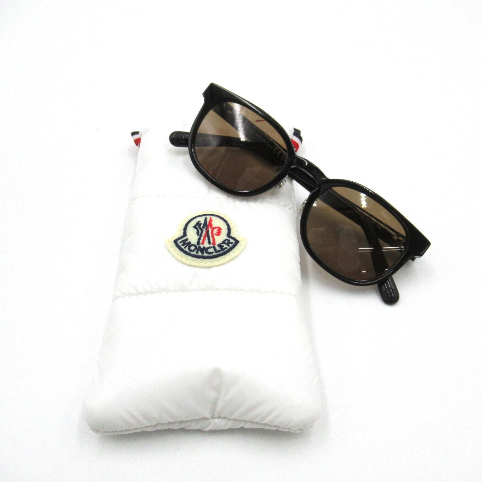 Moncler Plastic Sunglasses Black/Brown