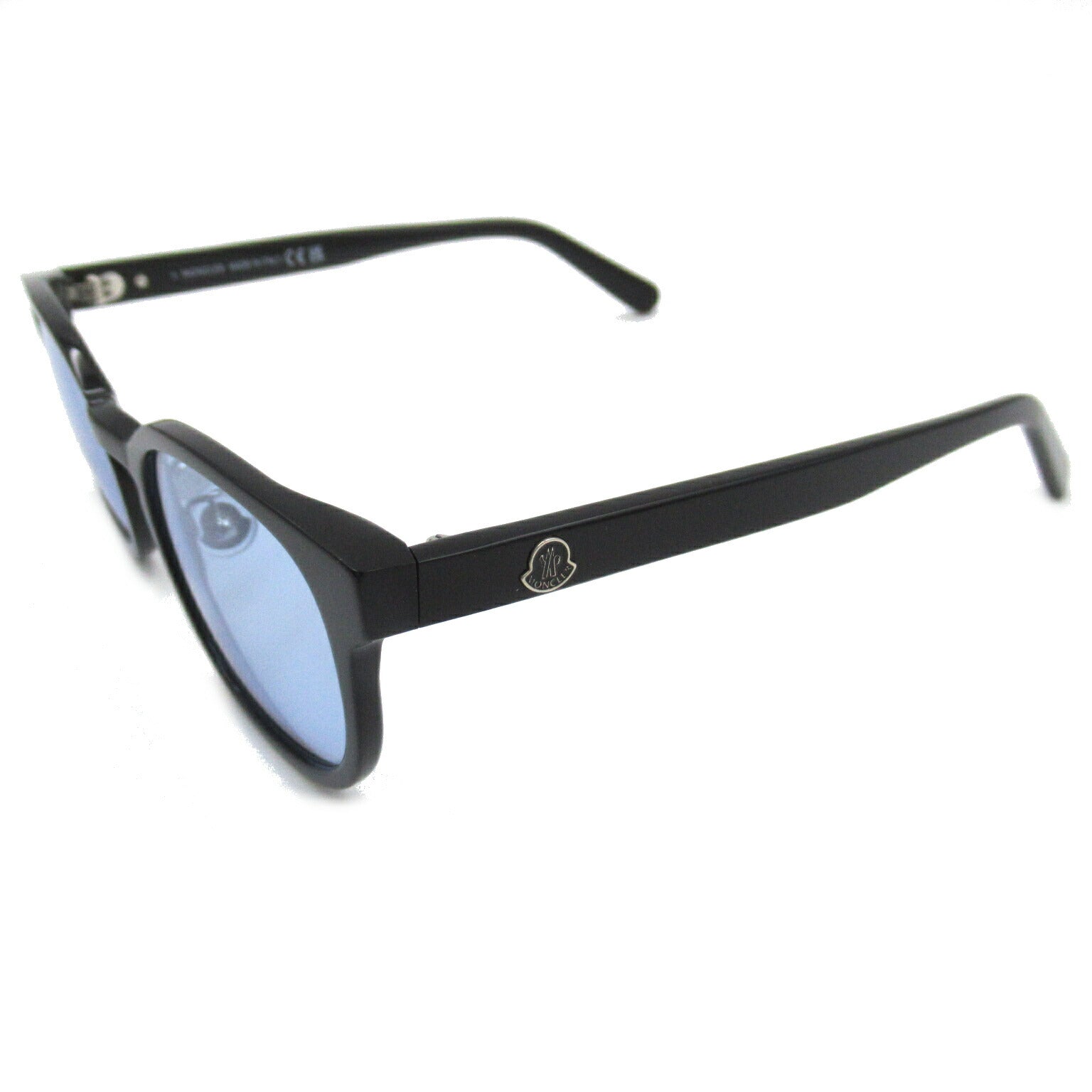 Moncler Plastic Sunglasses Black/Blue 5174D 001