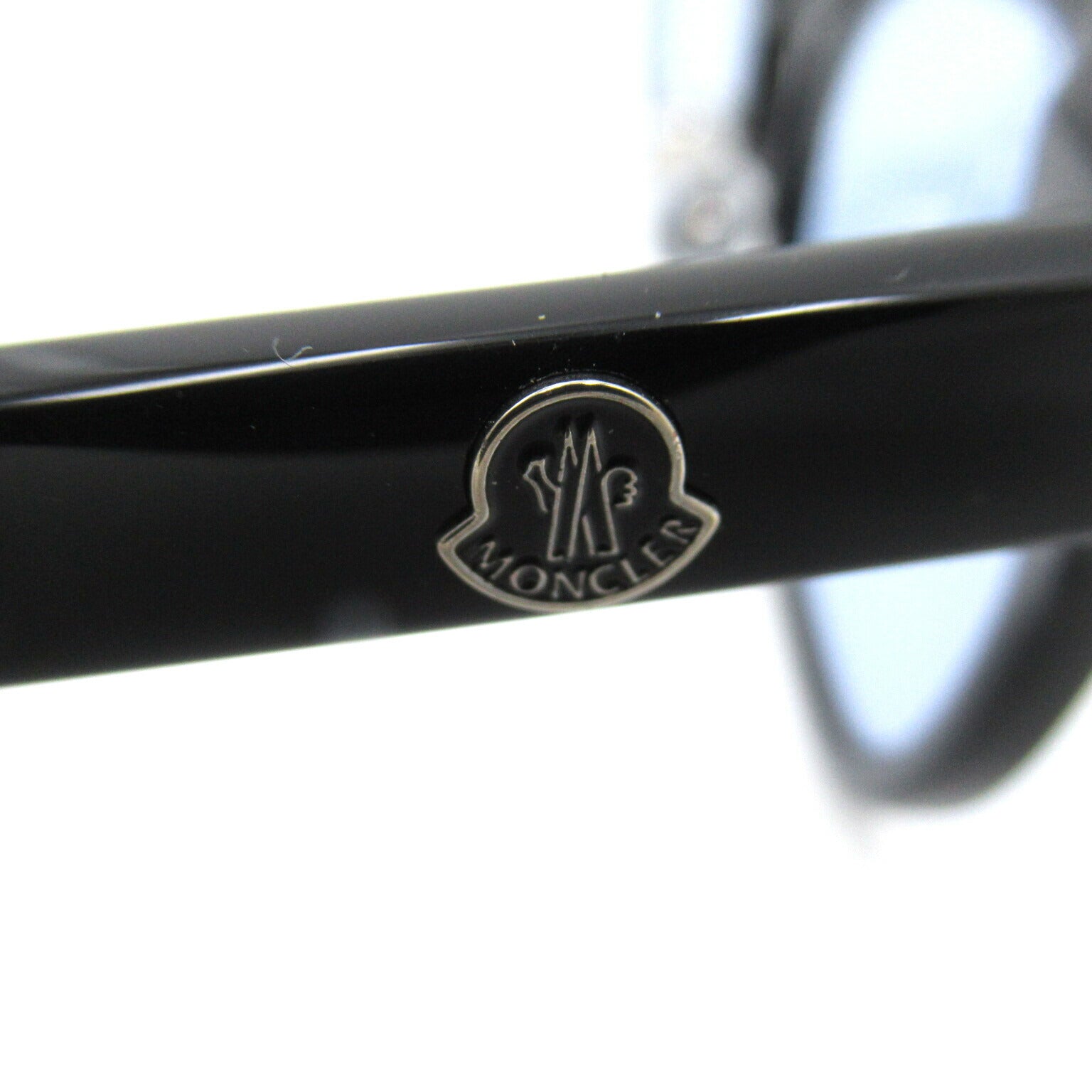 Moncler Plastic Sunglasses Black/Blue 5174D 001