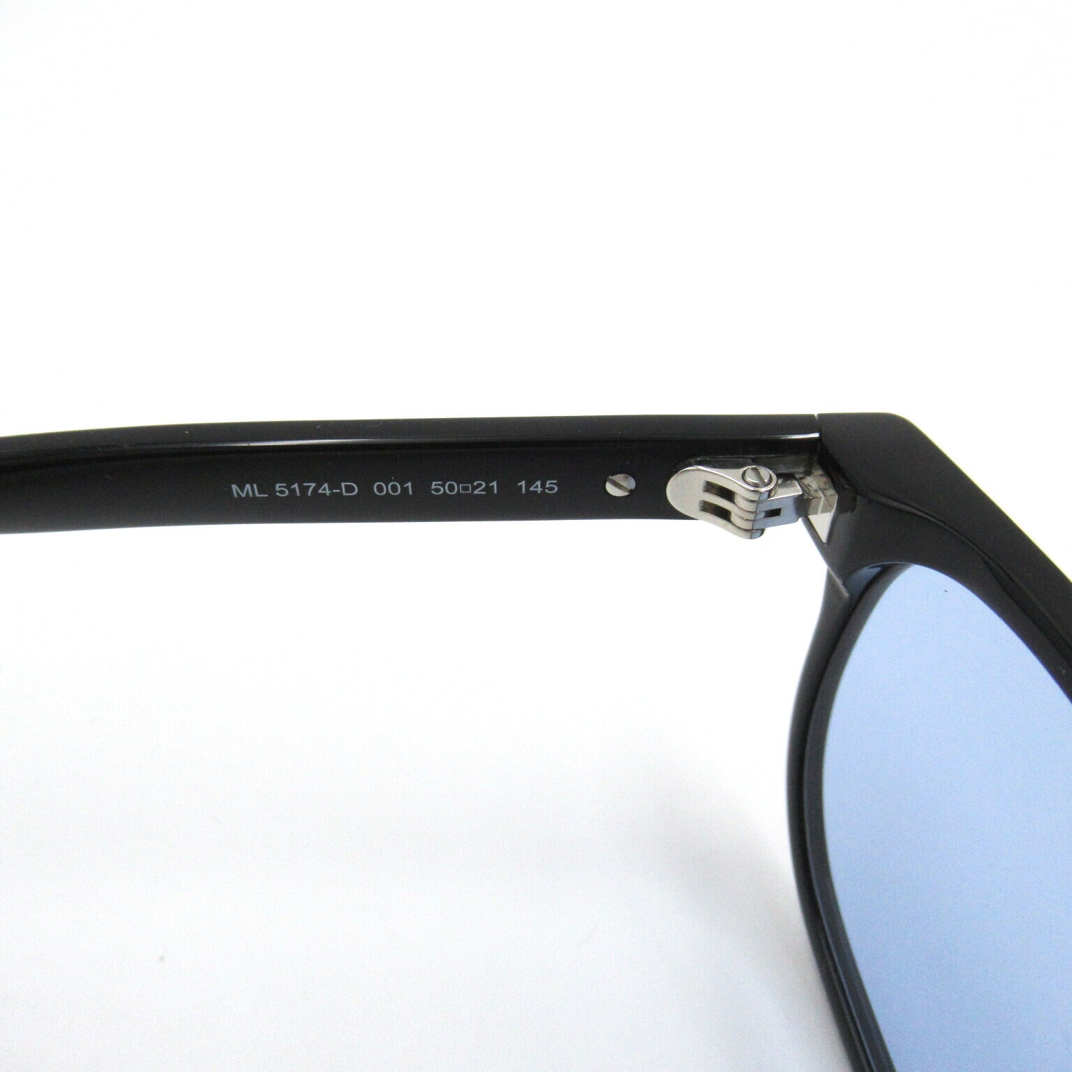 Moncler Plastic Sunglasses Black/Blue 5174D 001