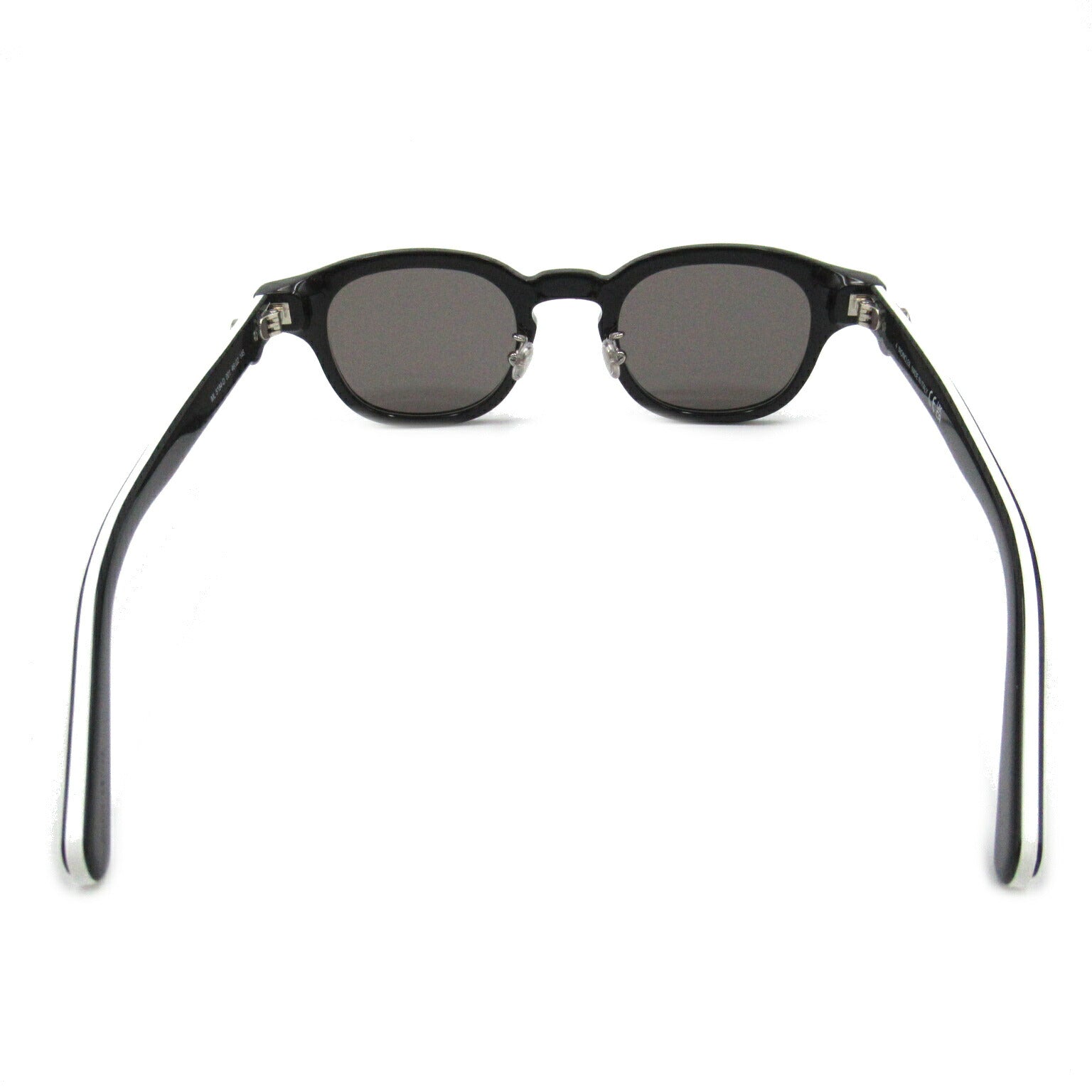 Moncler Plastic Sunglasses Black/White