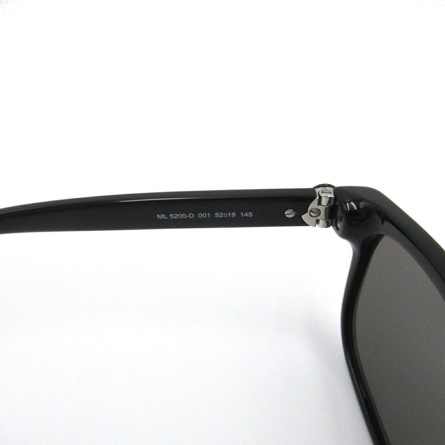 Moncler Plastic Sunglasses Black 5200D001