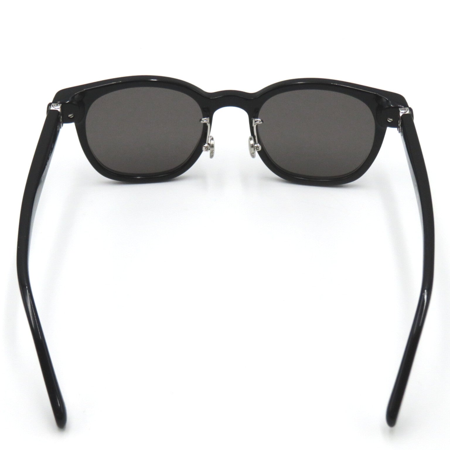 Moncler Plastic Sunglasses Black Gray Lens