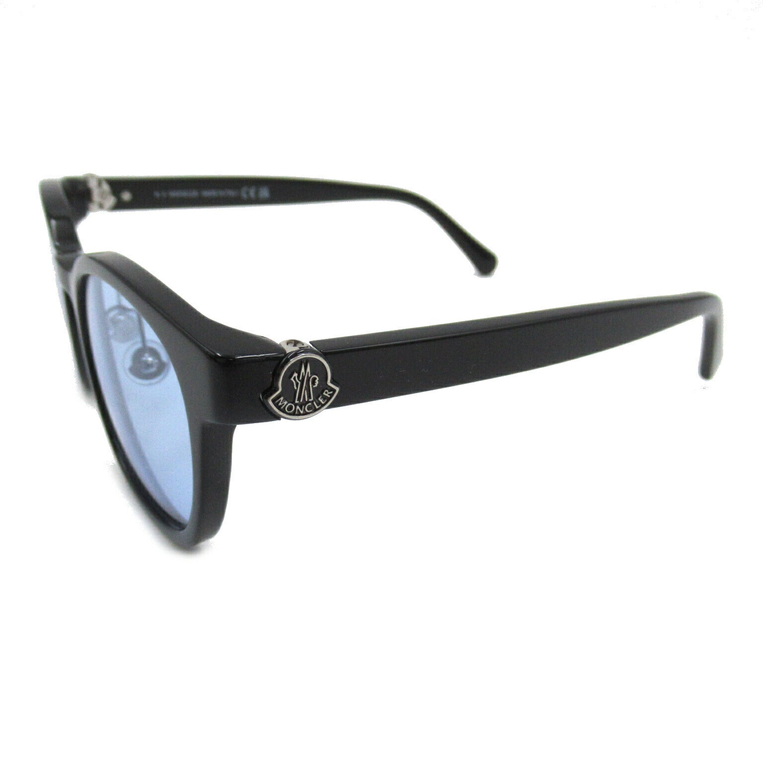 Moncler Plastic Sunglasses Black/Blue