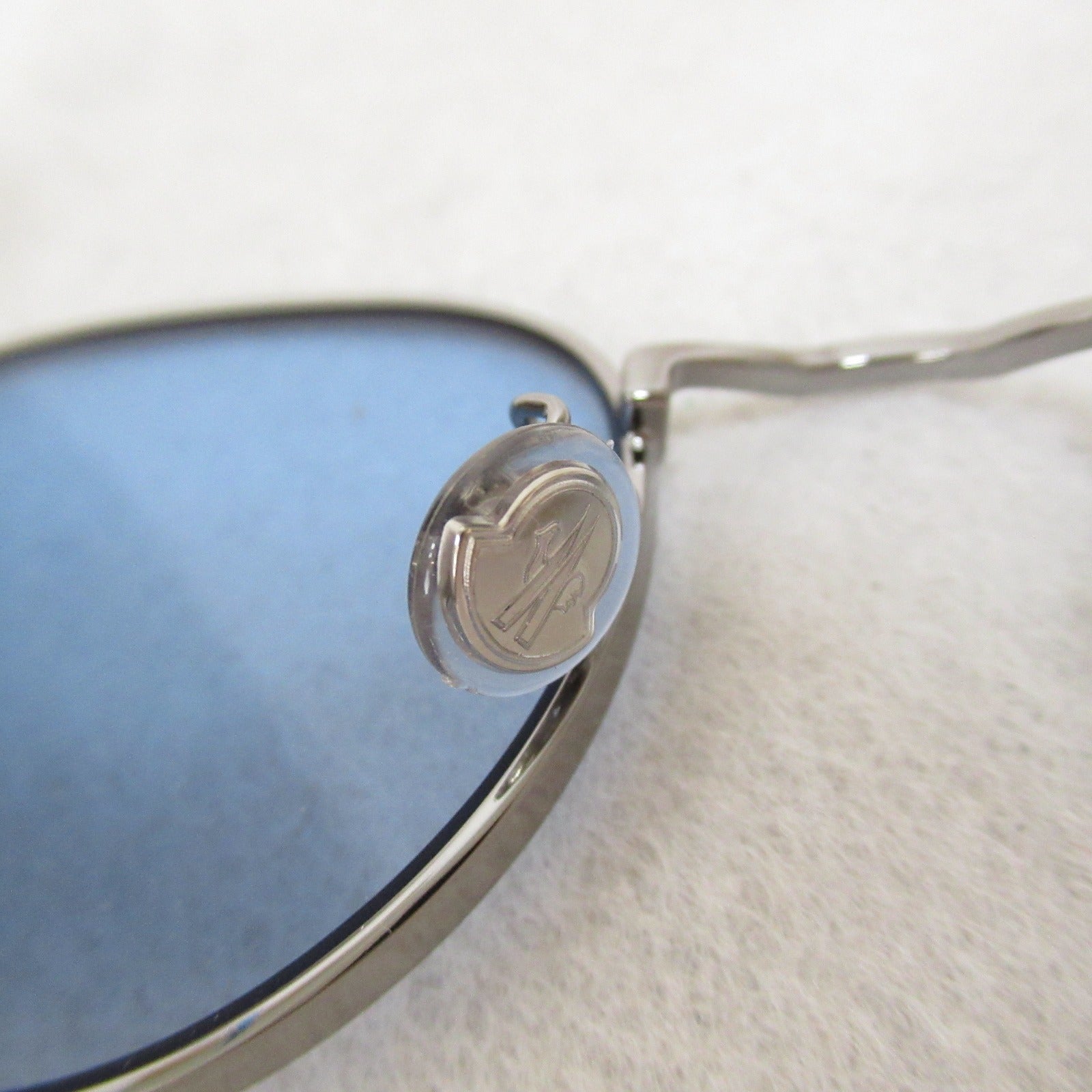 Moncler Sunglasses Blue Plastic Metal