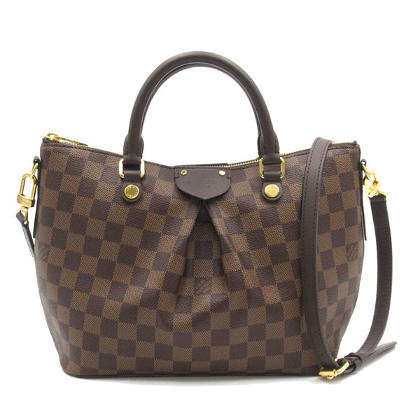 Louis Vuitton Siena PM Canvas Handbag N41545 in Excellent condition