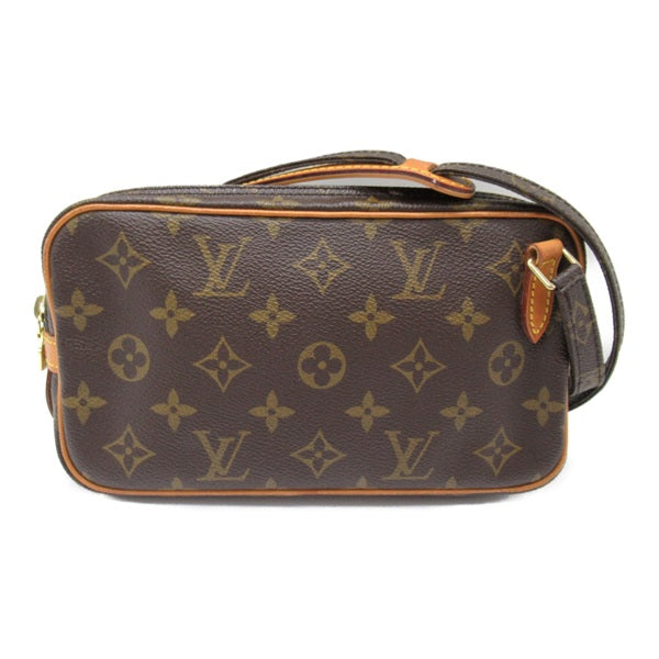 Louis Vuitton Monogram Pochette Marly Bandouliere Canvas Crossbody Bag M51828 in Good condition