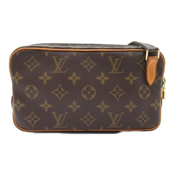 Louis Vuitton Monogram Pochette Marly Bandouliere Canvas Crossbody Bag M51828 in Good condition
