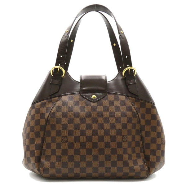 Louis Vuitton Damier Ebene Sistina GM  Canvas Shoulder Bag N41540 in Good condition