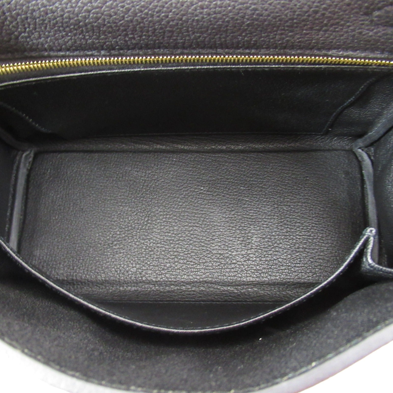 Hermes Kelly 25 Black Leather Handbag