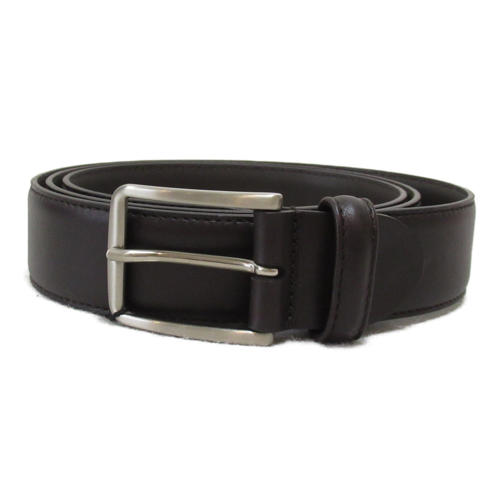 FARNESE Leather Belt Men's Brown 30FAE0012