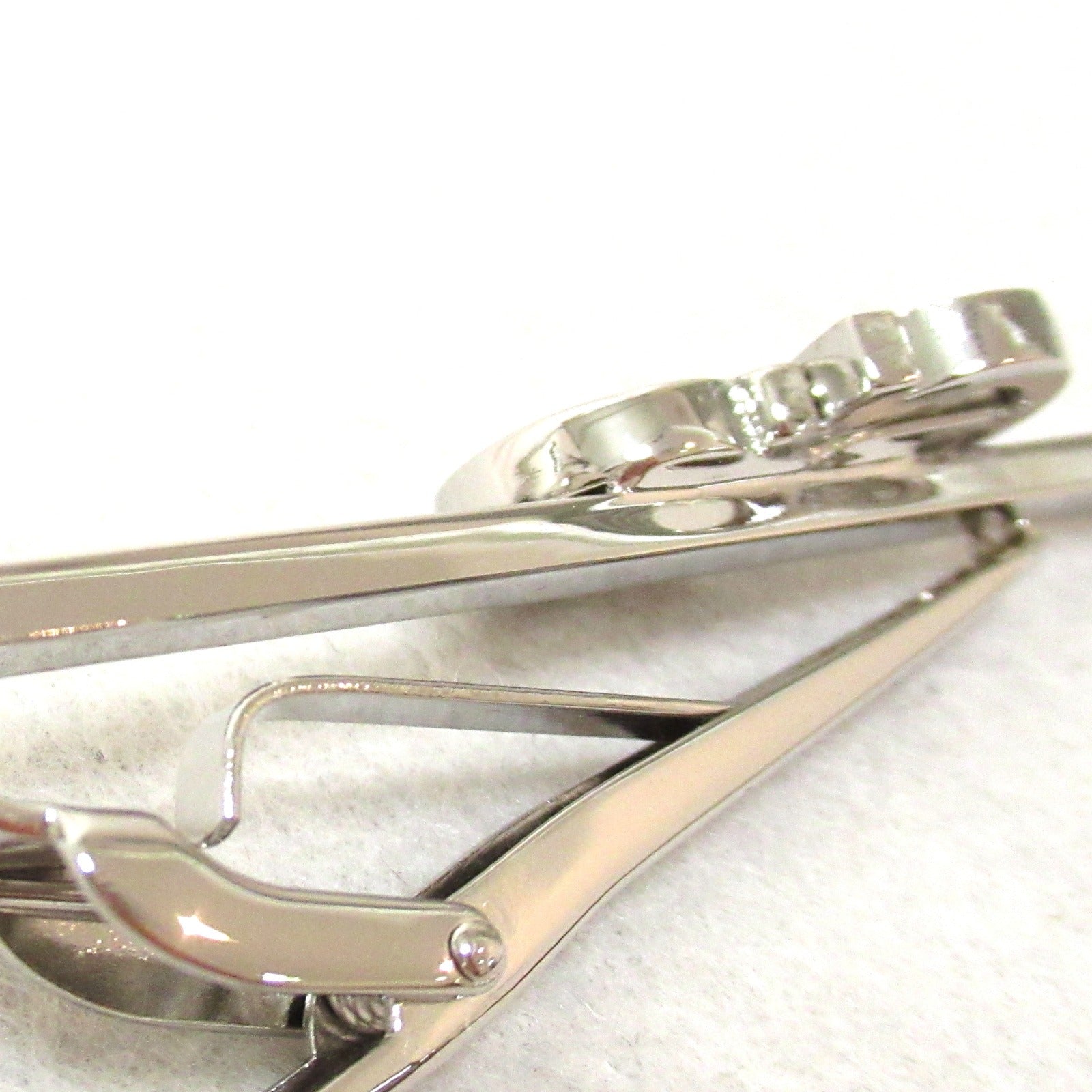 Salvatore Ferragamo Brass Tie Pin Silver