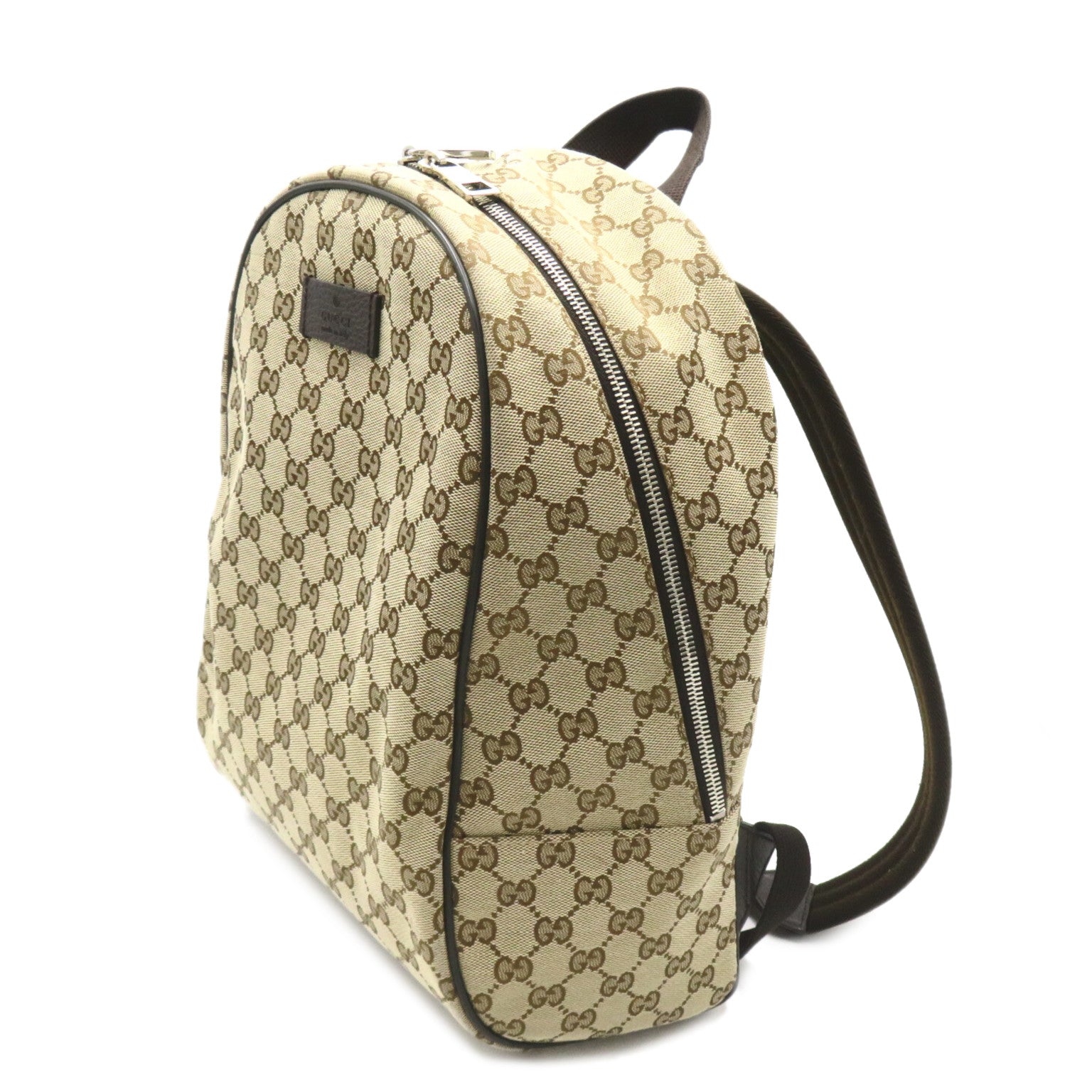 Gucci GG Canvas Leather Backpack 449906