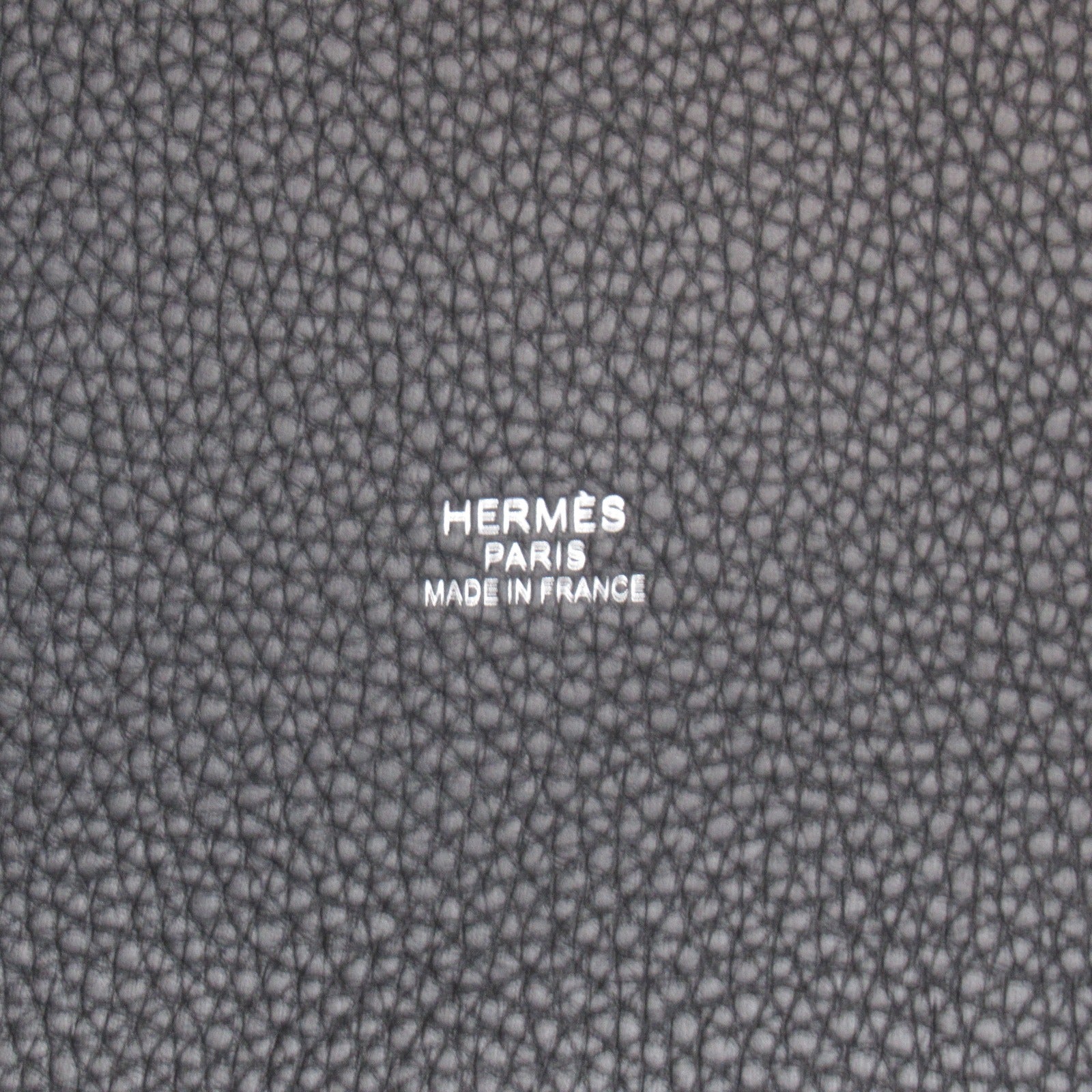 Hermes Canvas Tote Bag Black