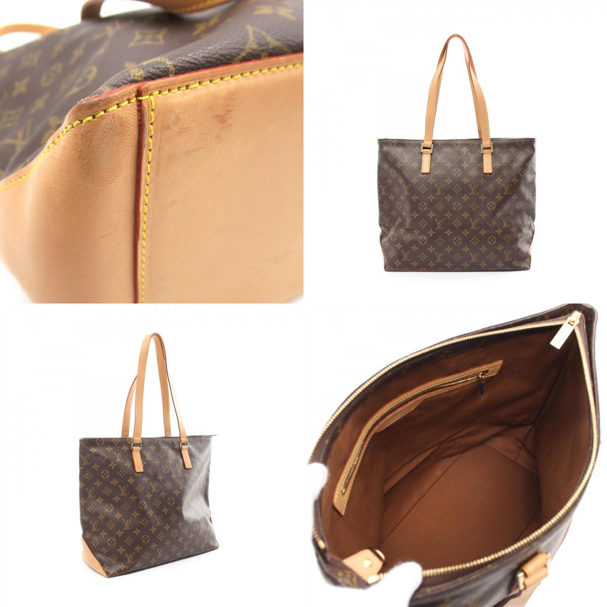 Louis Vuitton Monogram Cabas Mezzo Tote Bag