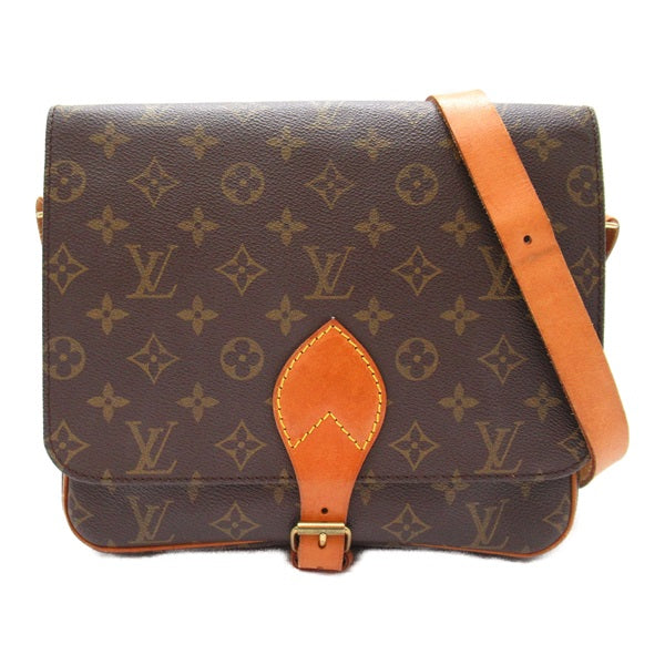 Louis Vuitton Monogram Cartouchiere GM Canvas Crossbody Bag M51252 in Good condition