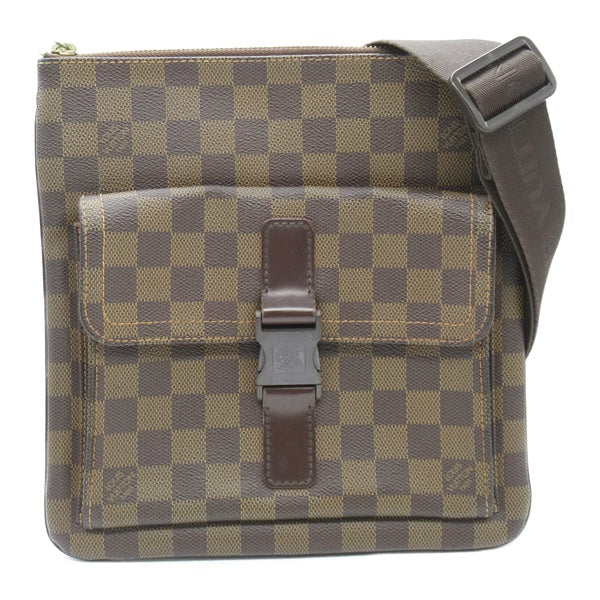 Louis Vuitton Damier Ebene Pochette Melville  Canvas Crossbody Bag N51127 in Good condition