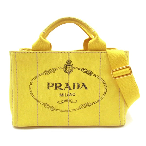 Prada Canapa Logo Handbag  Canvas Tote Bag in Good condition
