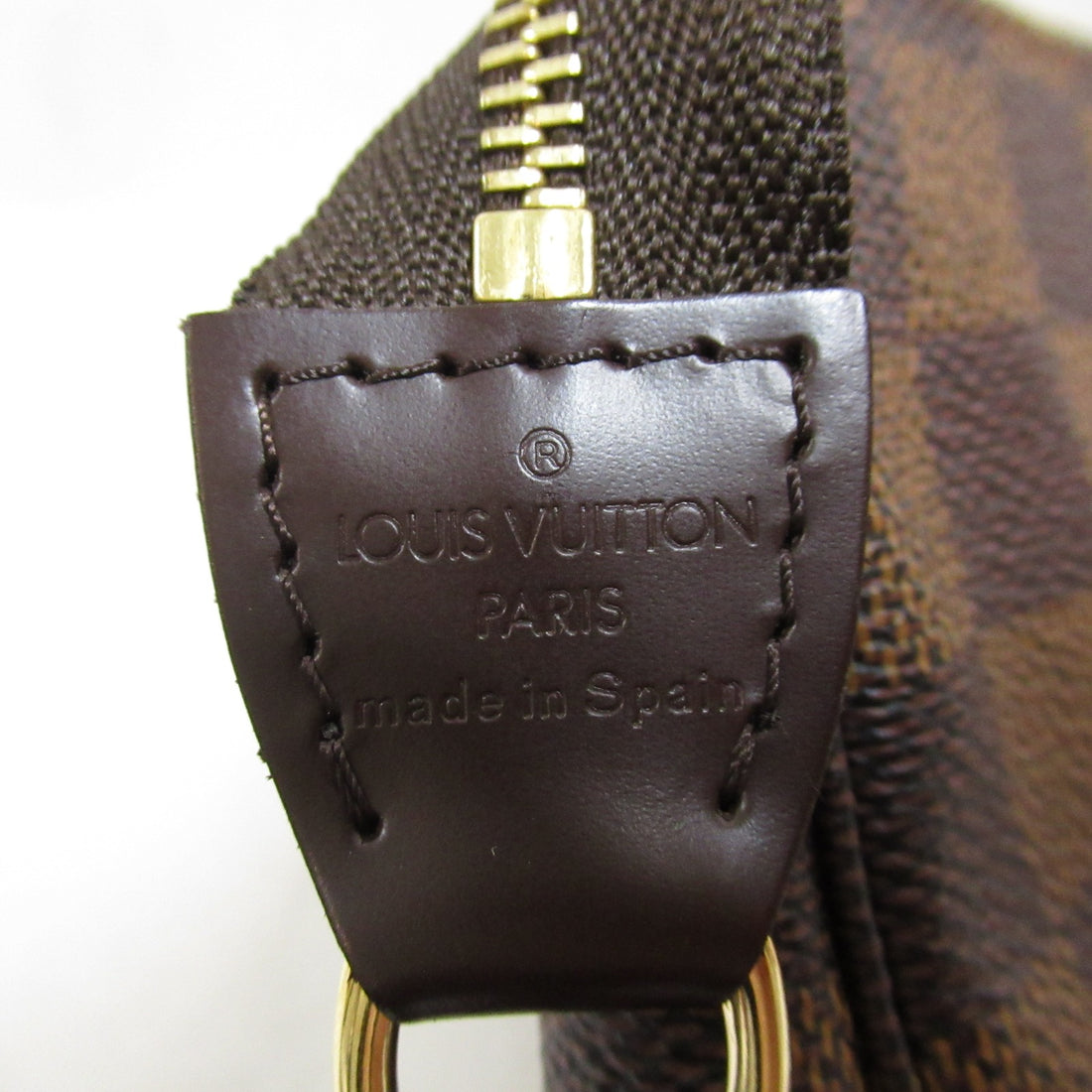 Louis Vuitton Pochette Accessoire Clutch Brown N51985