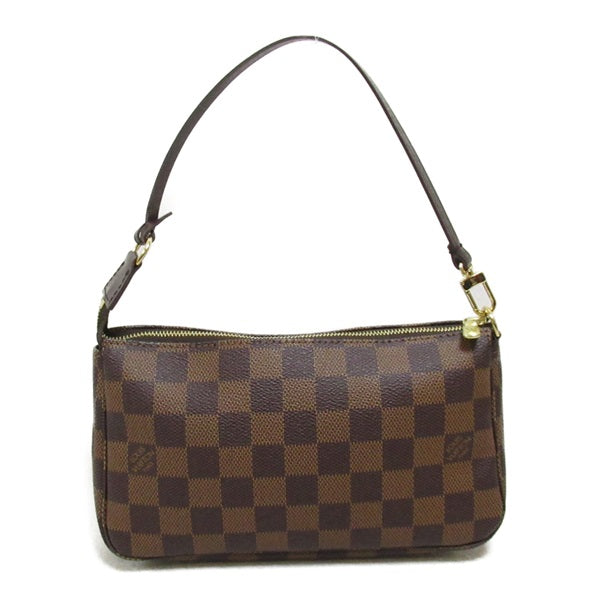 Louis Vuitton Damier Ebene Pochette Accessoires  Canvas Vanity Bag N51985 in Great Condition