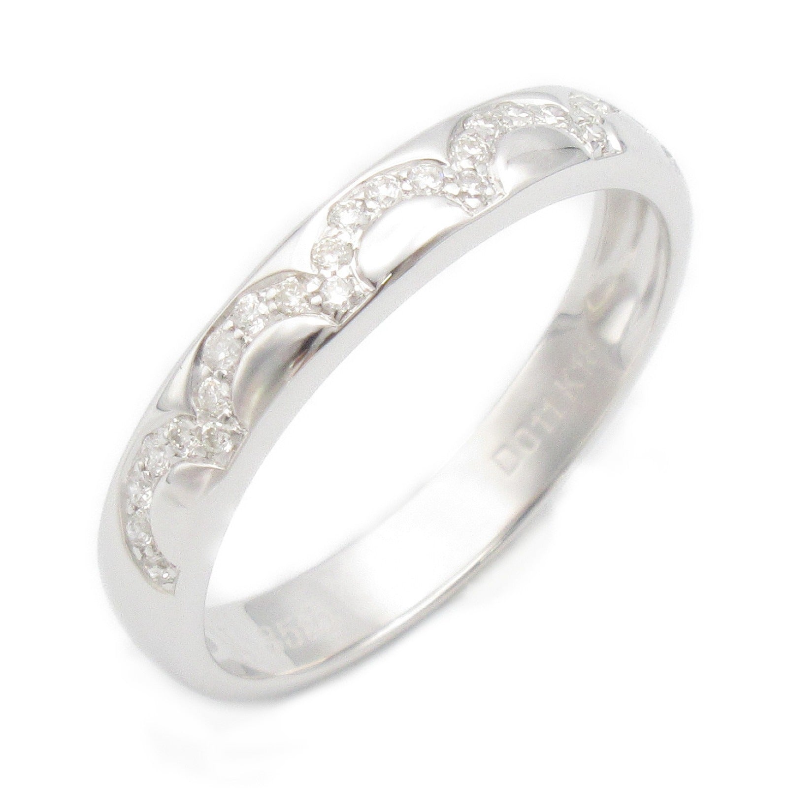 Vendome Aoyama Diamond Ring K18WG White Gold