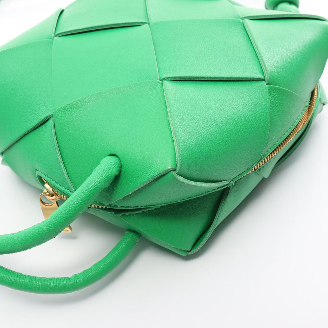 Bottega Veneta Mini Cassette Camera Bag Green