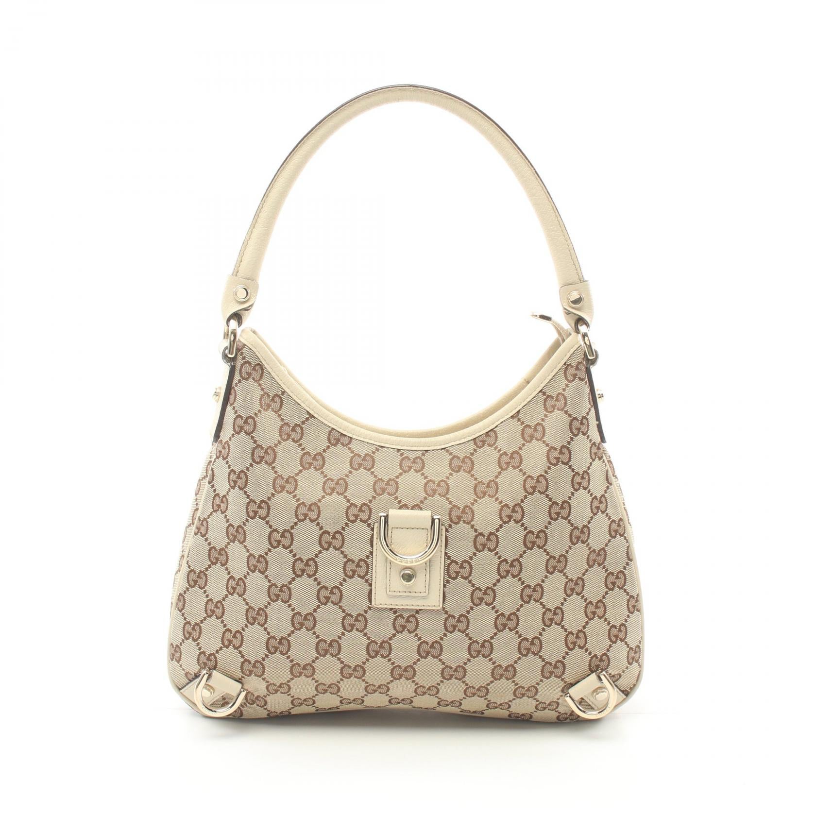 Gucci Gucci Abbey GG Canvas One Shoulder Bag Canvas Shoulder Bag 130738 in Very Good Condition