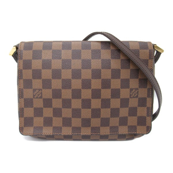 Louis Vuitton Damier Ebene Musette Tango Long Strap Crossbody Bag Canvas N51301 in