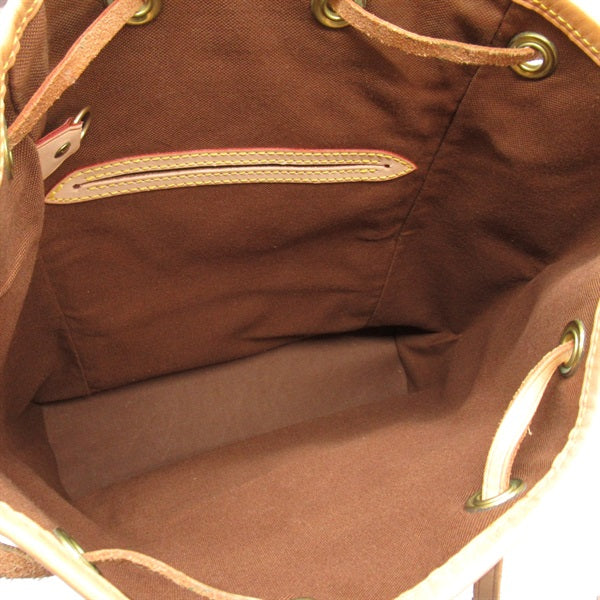 Louis Vuitton Montsouris MM Canvas Backpack M51136 in Good condition