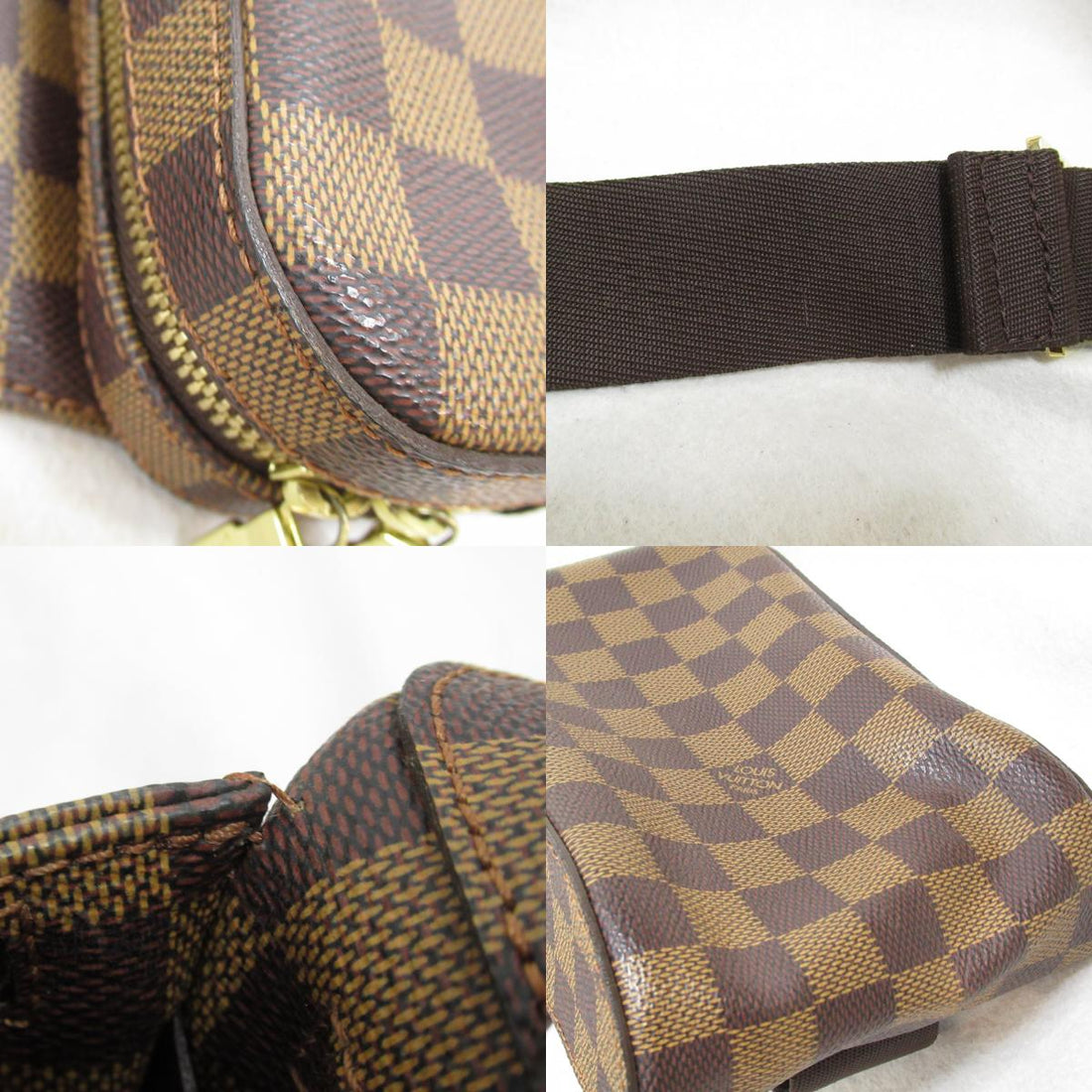 Louis Vuitton Damier Geronimos Waist Bag Brown N51994