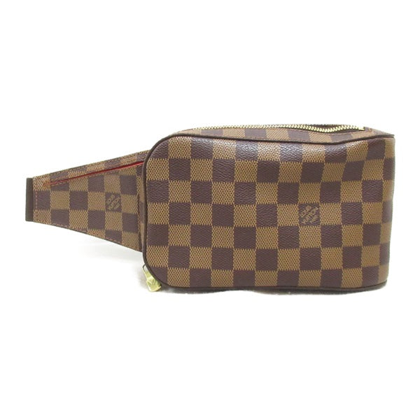 Louis Vuitton Damier Ebene Geronimos Canvas Belt Bag N51994 in Good condition