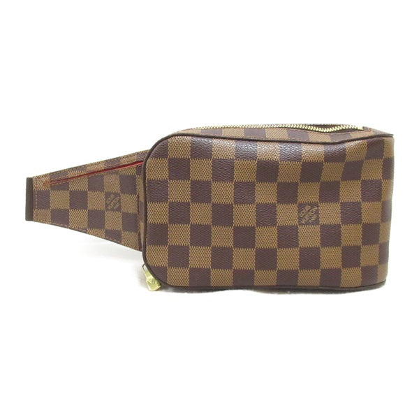 Louis Vuitton Damier Ebene Geronimos Canvas Belt Bag N51994 in Very Good Condition