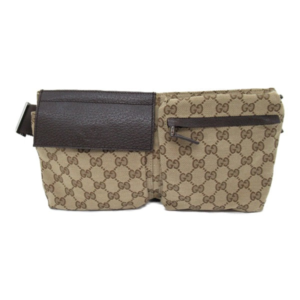 Gucci GG Canvas Belt Bag Canvas Belt Bag 28566 in Good condition